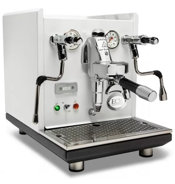 ECM Synchronika Espresso Machine - Limited Edition Color Line - White