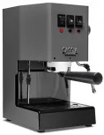 Gaggia Classic Evo Pro Espresso Machine in Industrial Grey with Blackened Oak