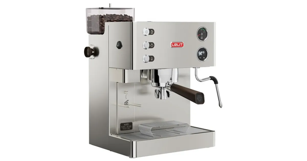 Lelit Kate Espresso Machine With Built In Grinder