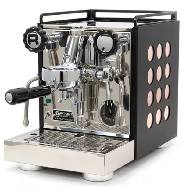 Rocket Espresso Appartamento Serie Nera Espresso Machine - Rose Gold