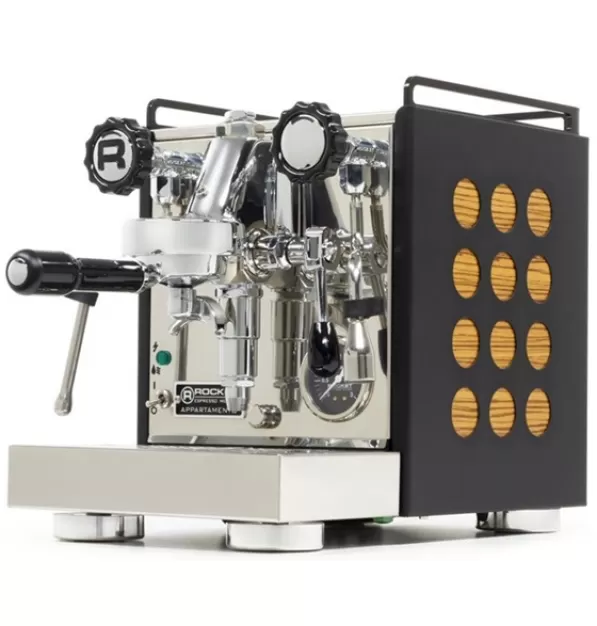 Rocket Espresso Appartamento Serie Nera Espresso Machine - Zebrawood