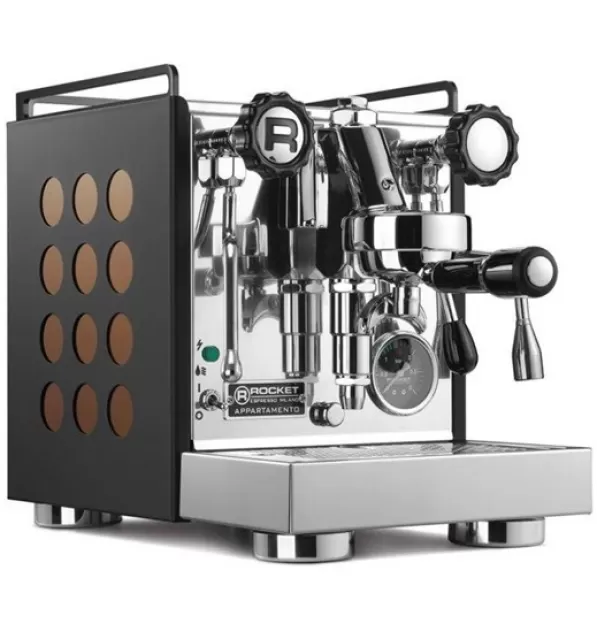 Rocket Espresso Appartamento Nera Espresso Machine - Copper