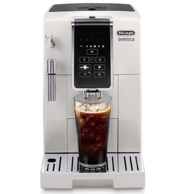 DeLonghi Dinamica Superautomatic Espresso Machine - White
