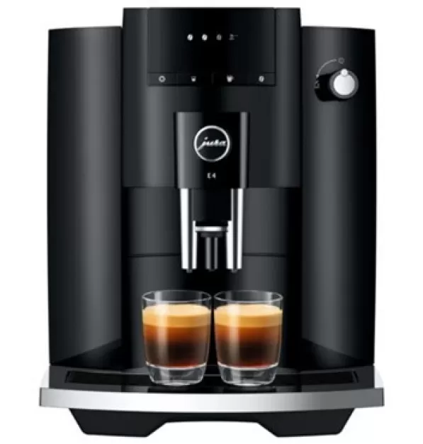Jura E4 Superautomatic Espresso Machine - Black