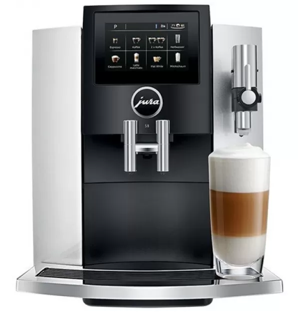 Jura S8 Superautomatic Espresso Machine - Silver